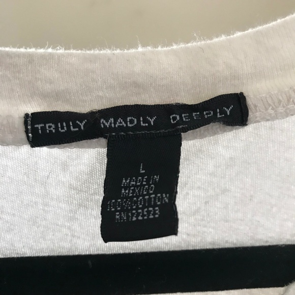 Truly Madly Deeply American High Muscle Tee - Picture 5 of 5
